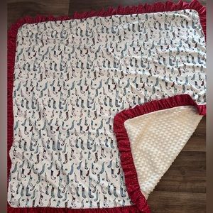 Sweethoney Christmas stocking blanket